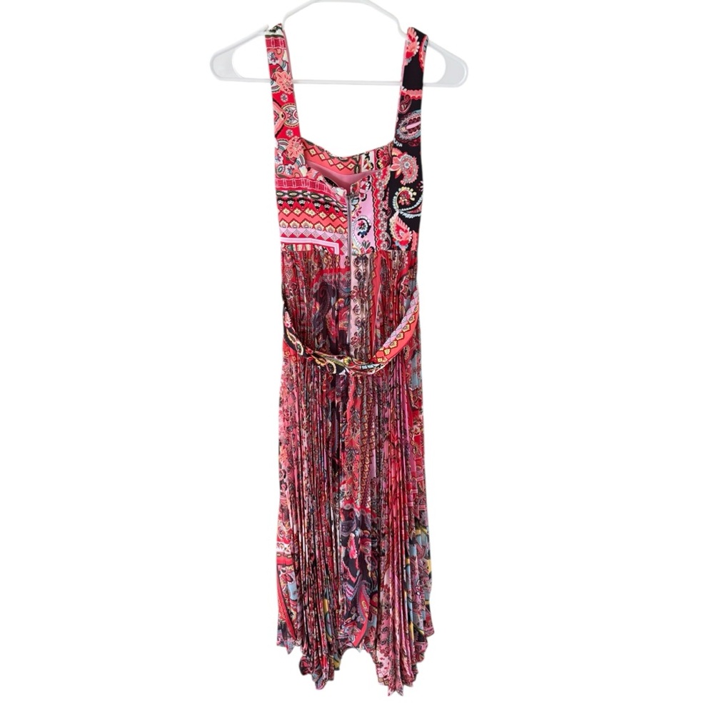 Alice + Olivia Deonna Pleated Maxi Dress - Picture 5 of 11